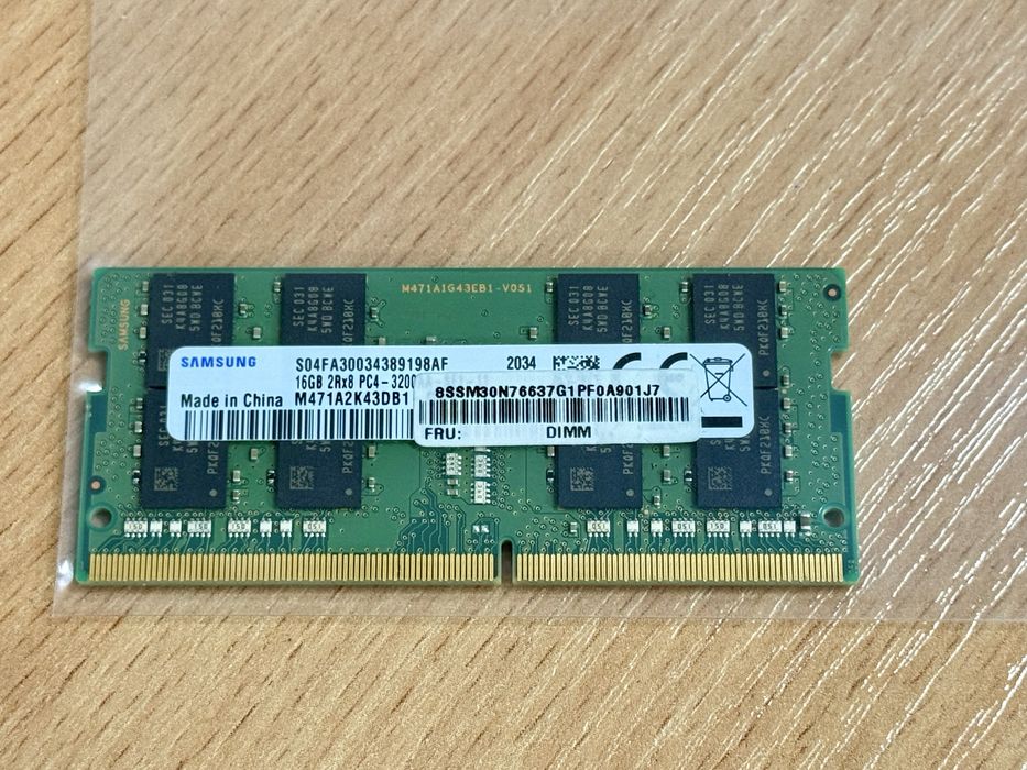 Pamięć RAM 16 GB Samsung DDR4 PC4-3200 Mhz