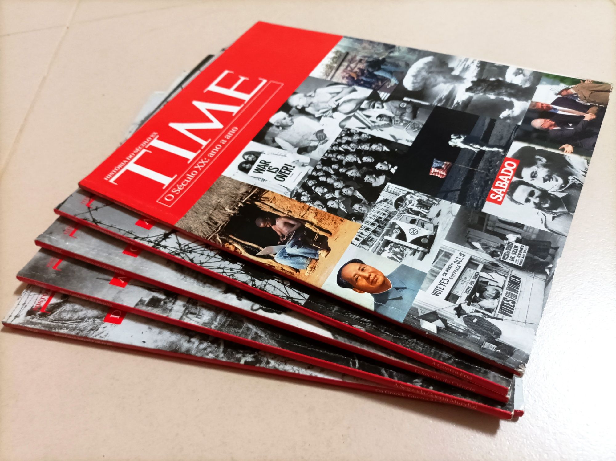 A História do Século XX - Coleção revistas Time (Sábado)