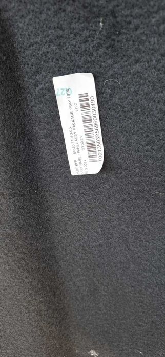 półka do bagażnika Toyota C-HR