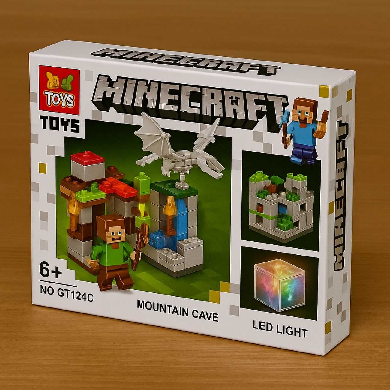 Дитячий набір Minecraft "Гірський печерний комплекс" 248 елементів