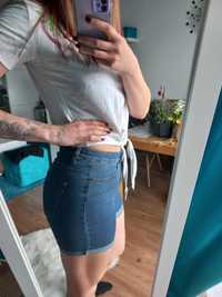 Szorty jeansowe spodenki denim S