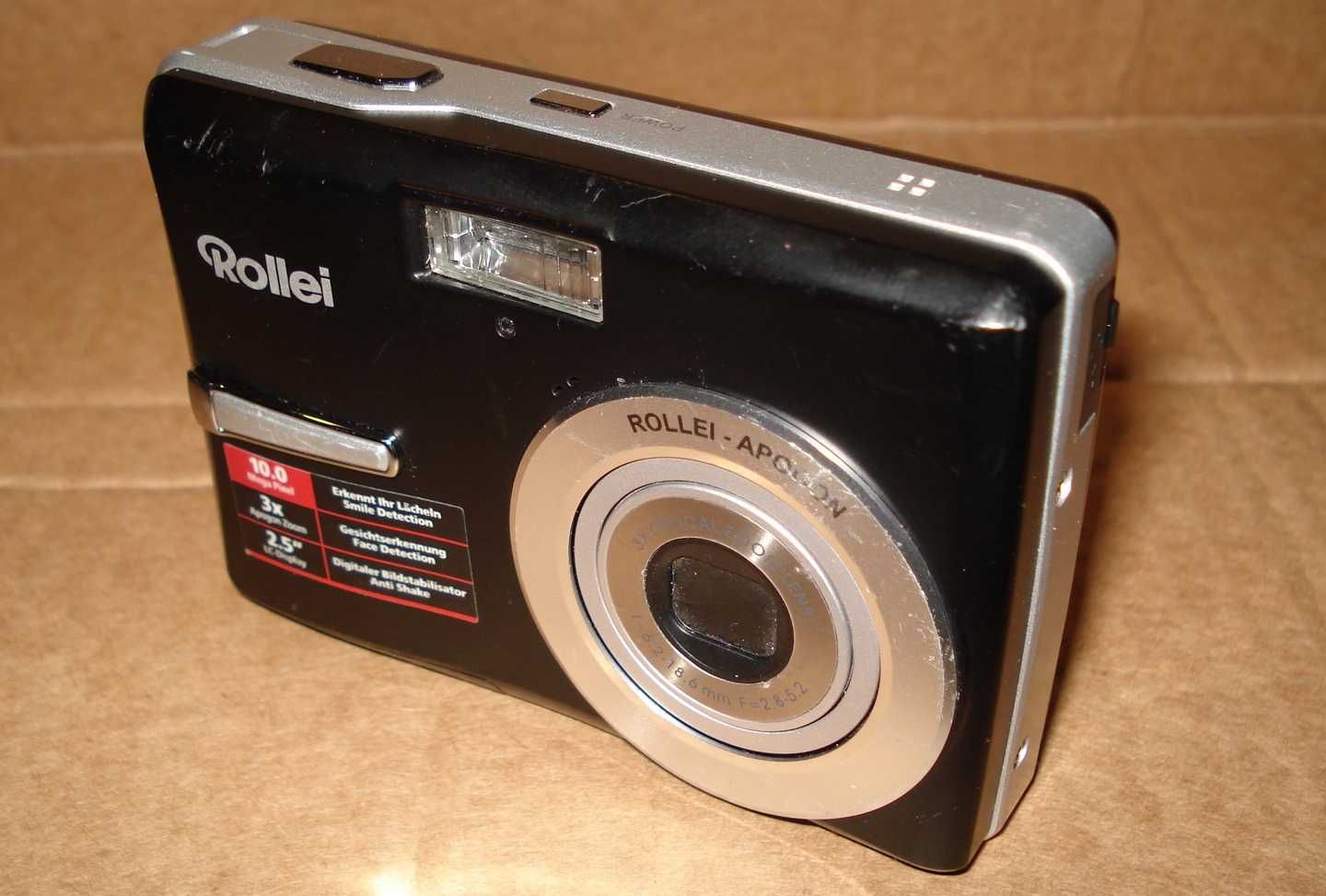 Фото-Видеокамера Rollei Compactline 101 10MP Из Германии!