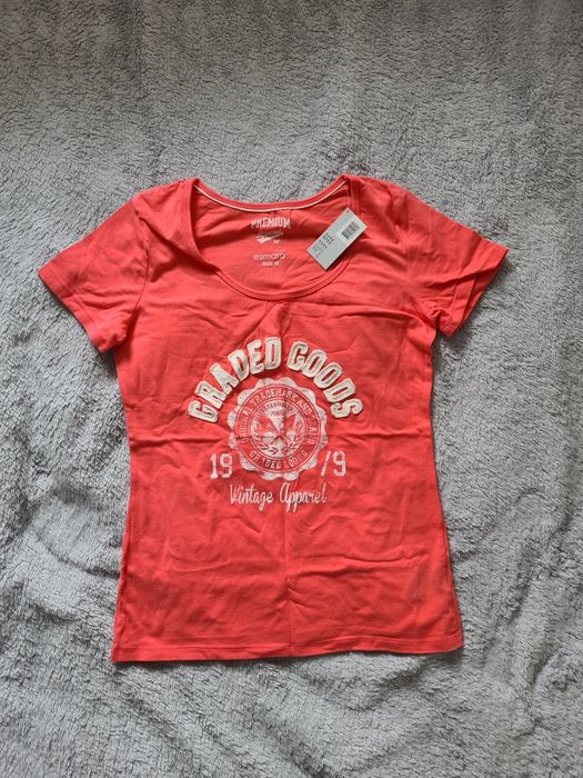 Bluzka/t-shirt Esmara r.M/38 koralowa
