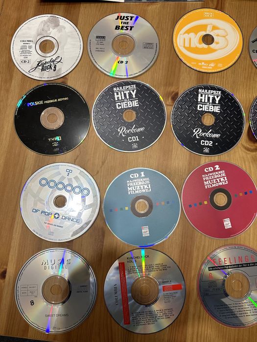 Zestaw 34 płyt CD | Polska Muzyka | Składanki | Pop | Rock | Dance