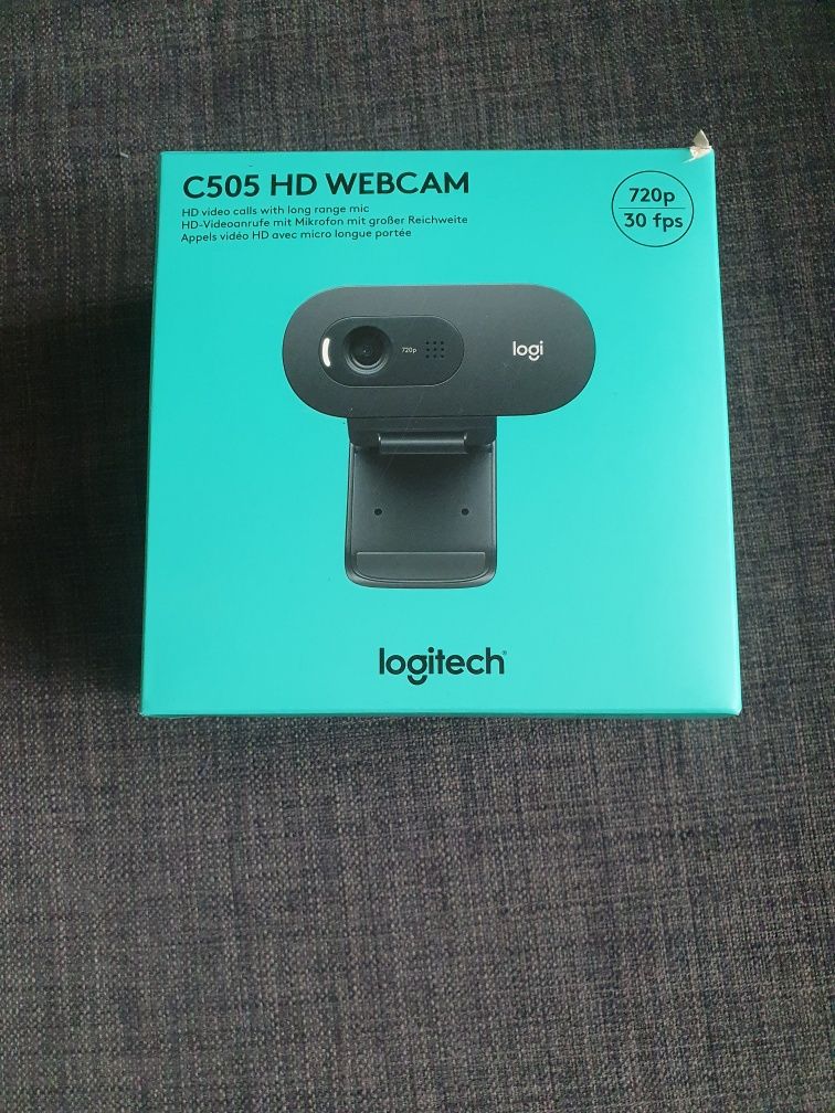 Kamera Logitech C505 HD Webcam