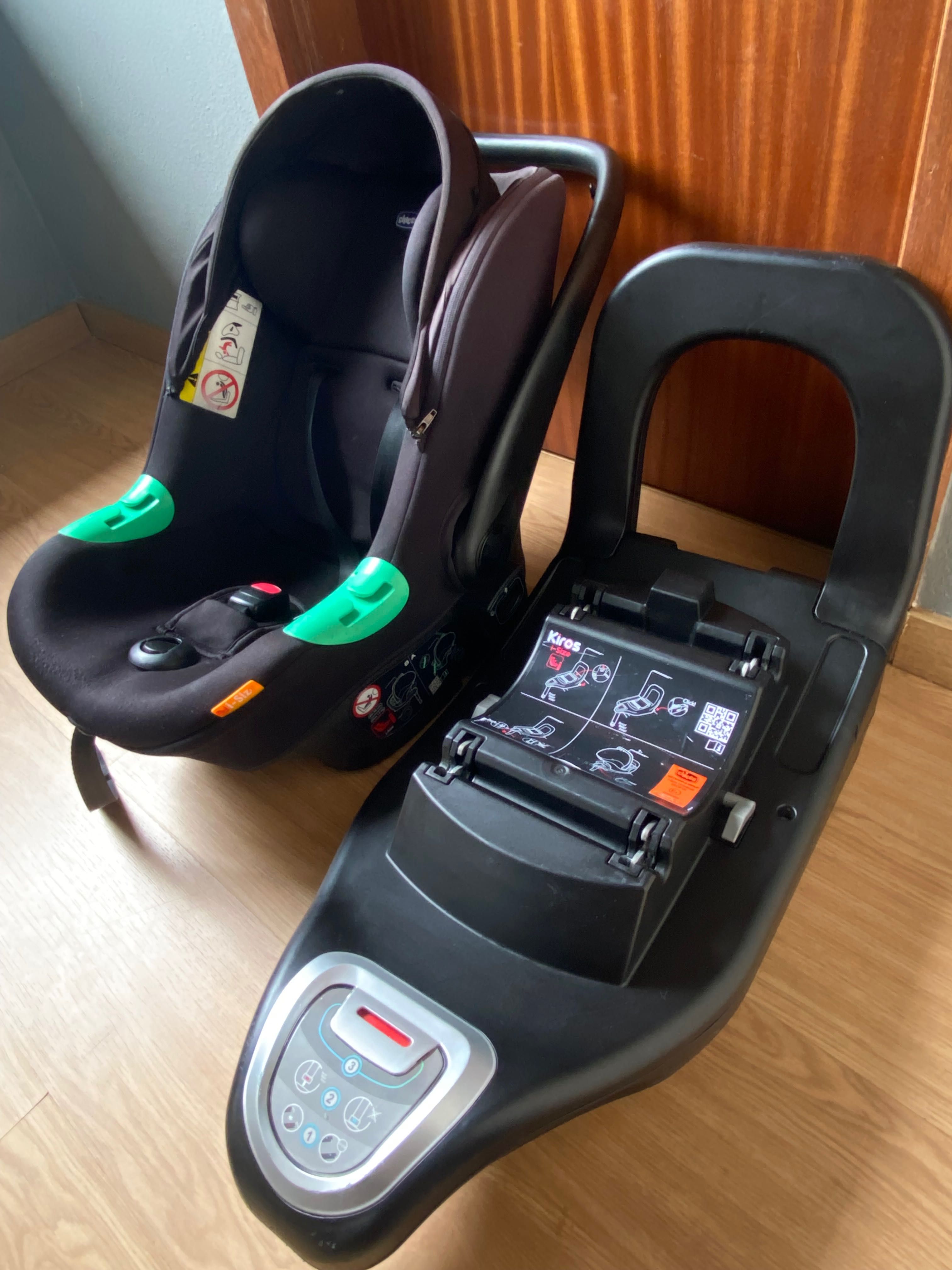 Cadeira bebé Chicco Kiros i-size com base