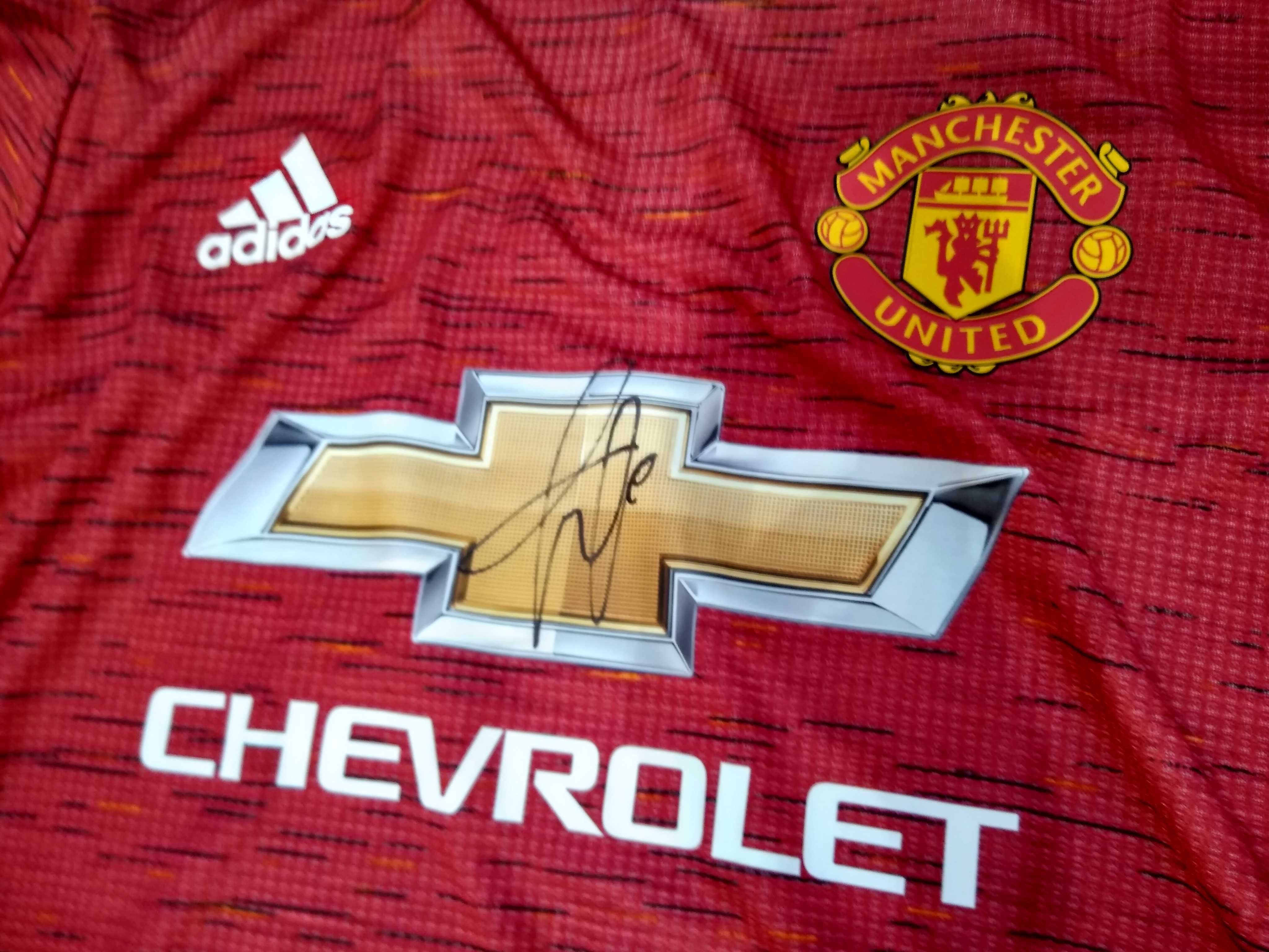 Sprzedam koszulkę z autografem Paul Pogba bez certyfikatu