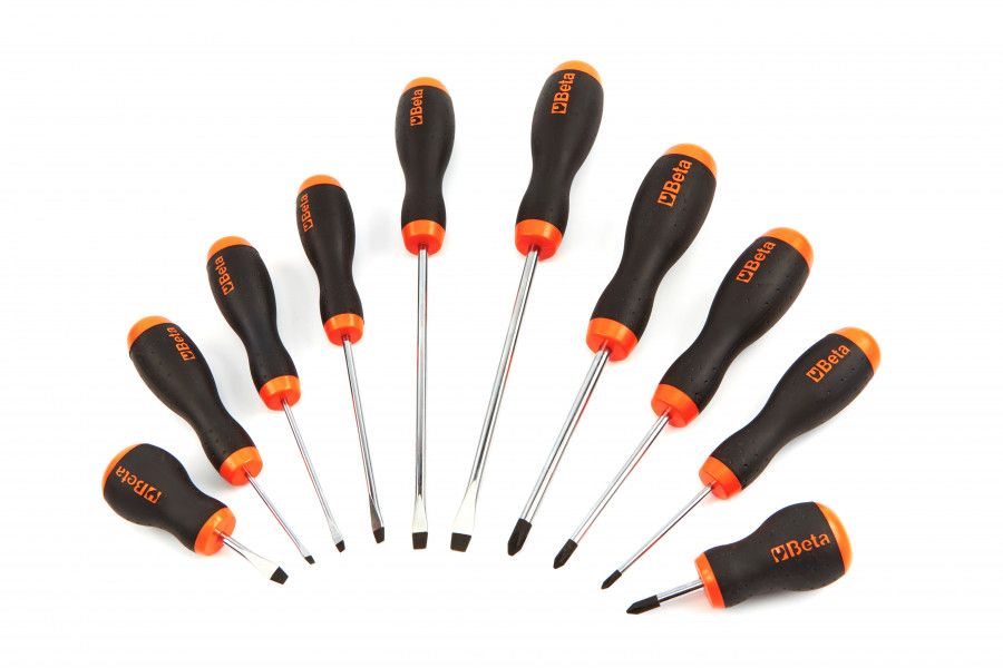 Jogo com 10 chaves de fendas BETA