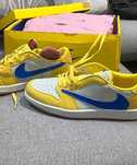 Nike x Travis Scott WMNS Air Jordan 1 Low OG SP „Canary" - EU 41