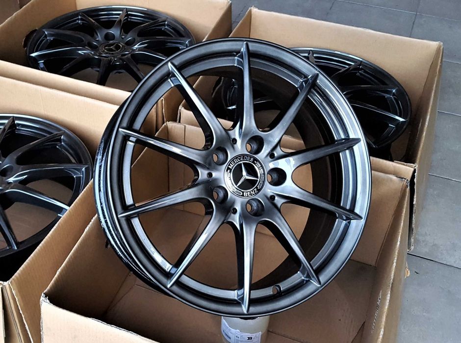 Alufelgi 17 Chrom Shadow! Mercedes A B C CLA GLA Vito Viano 5x112 255#