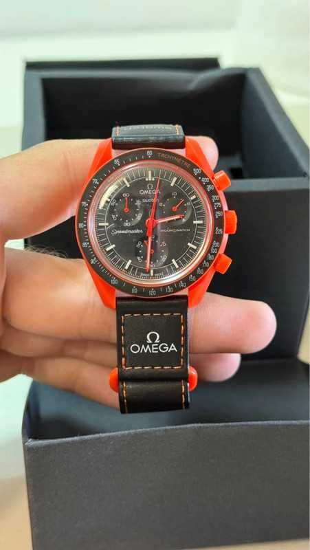 Omega x Swatch SO33O100 Lava Nowość Sezonu Sprawdź Ofertę