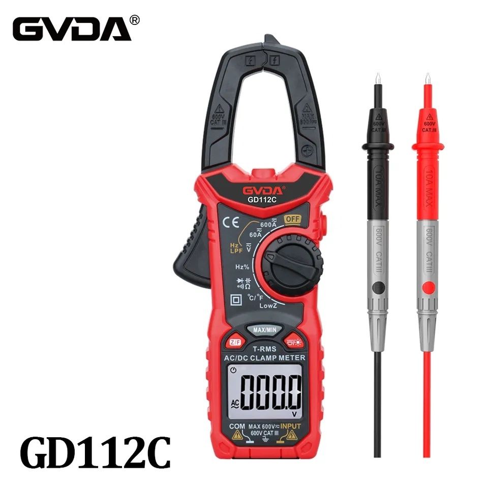 Кліщі струмовимірювальні GVDA GD112C/168B