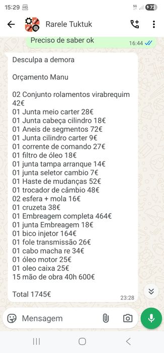 Tuktuk piaggio ape calessino 200