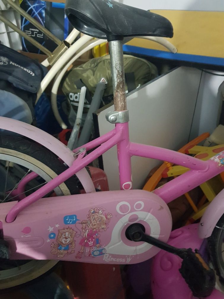 Bicicleta barbie usada