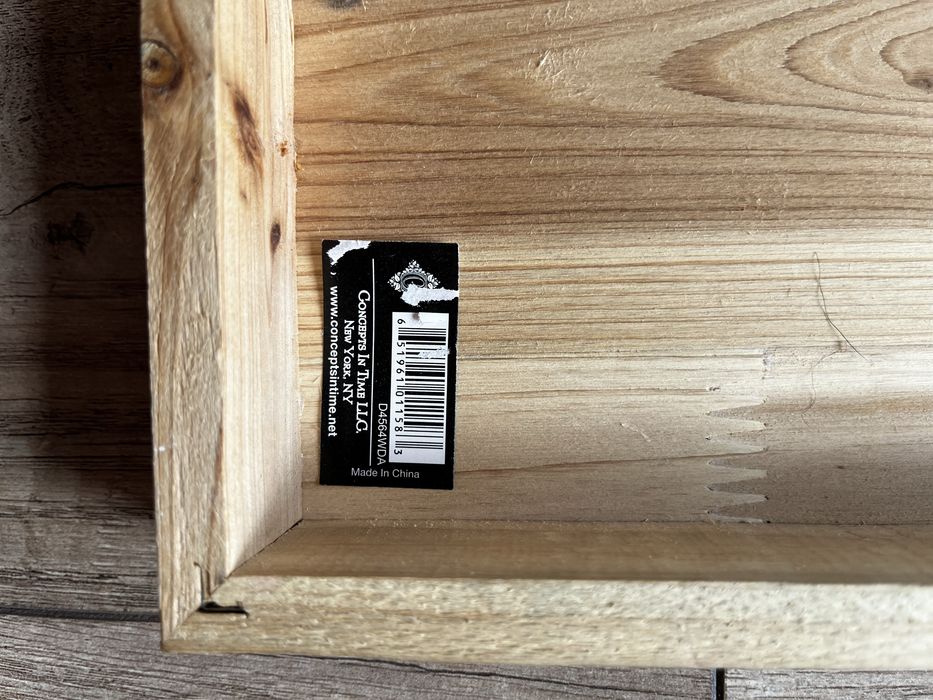 Drewniany obrazek Don’t count the days