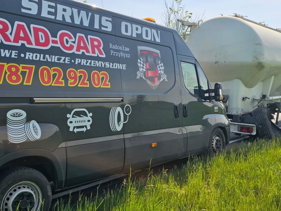 Mobilny Serwis Opon TIR Rolnicze Osobowe Sępólno Krajeńskie 24h