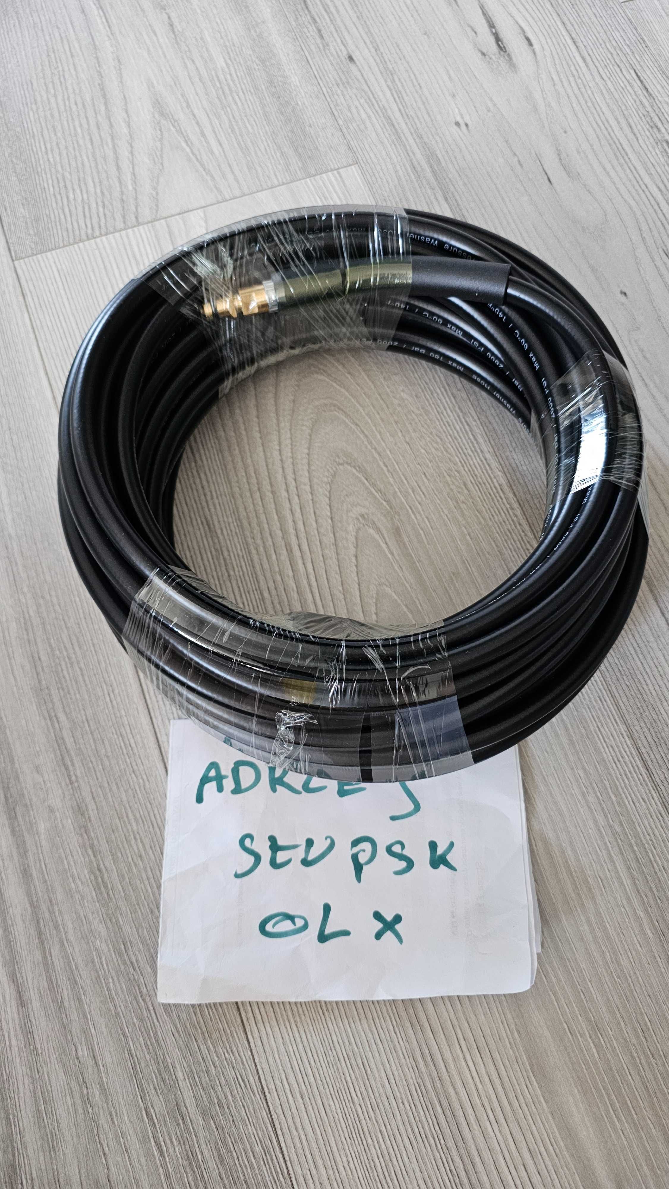 NOWY WĄŻ wysokocisnieniowy 15M Karcher K2 k3 K5 K6 K7 Quick Connect