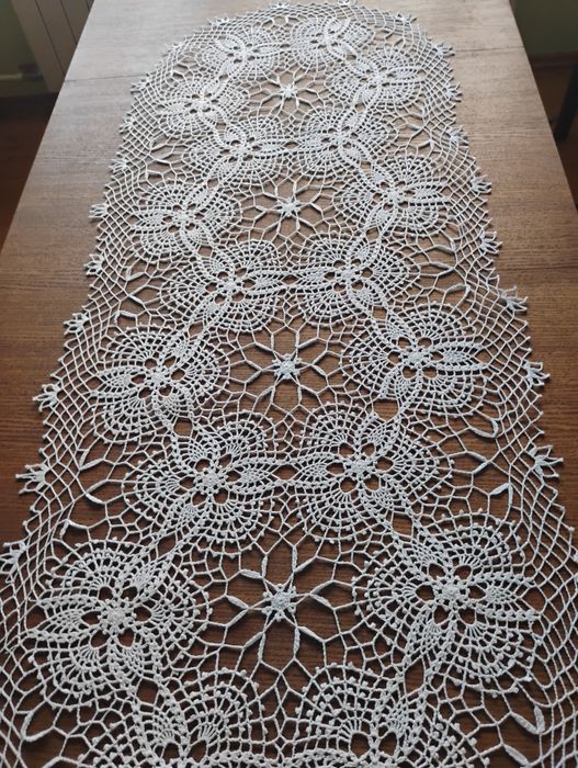 Bieżnik szydełkowy handmade