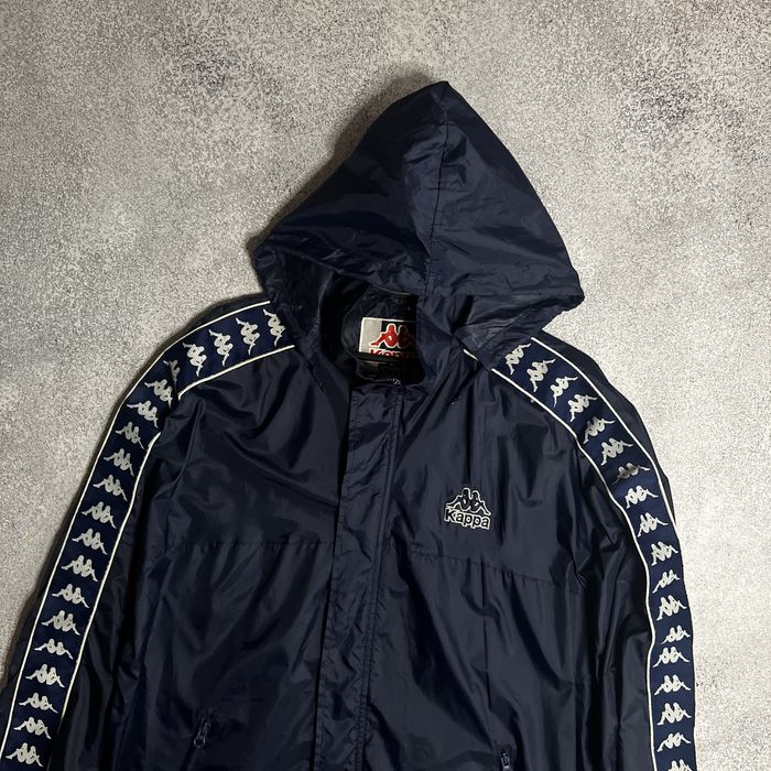 Вінтажна куртка KAPPA на лампасах  вітровка каппа дождьовик нейлоновий