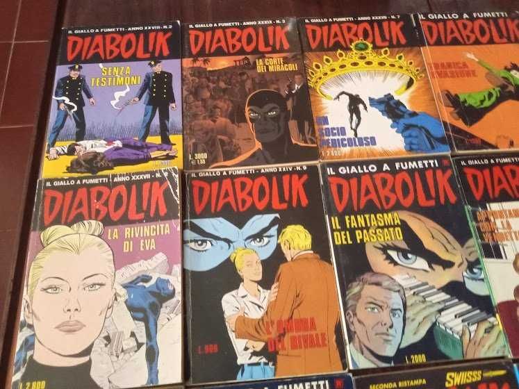 Diabolik, Banda desenhada em Italiano, preço por livro