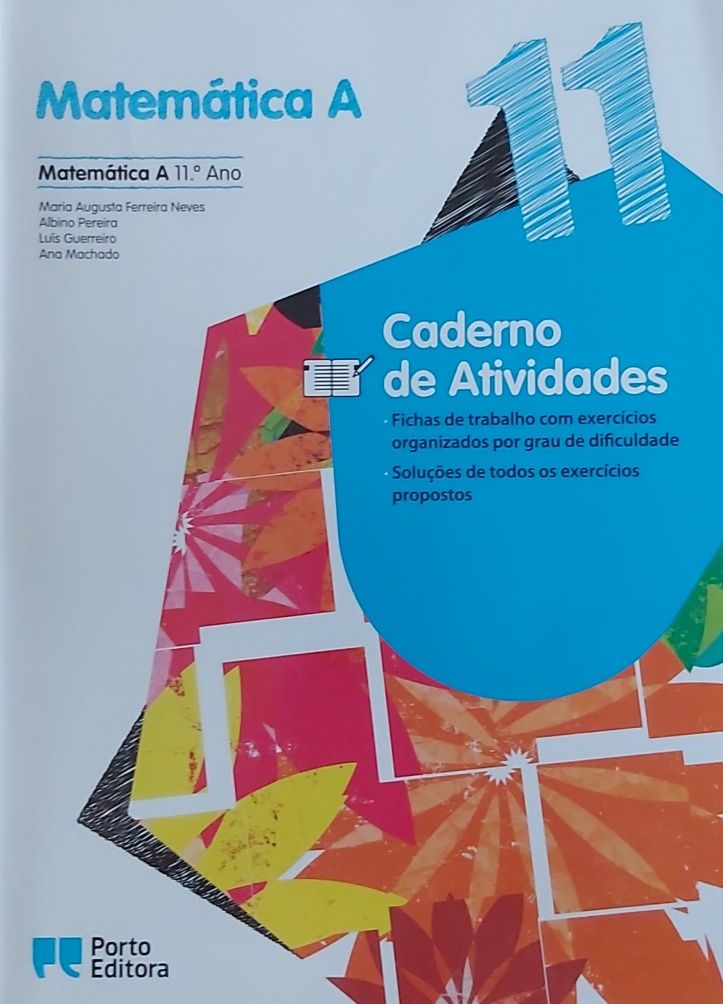 Manual de matemática A, completamente novo , nunca foi usado.