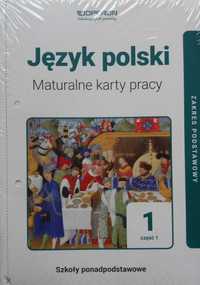Język polski 1 LO cz.1 Maturalne karty pracy ZP Operon