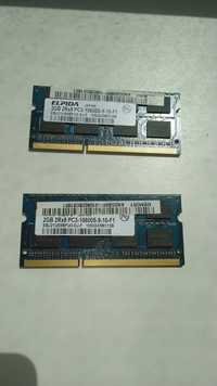 ddr3- 2gb, DDR2-1GB, DDR2-256mb оперативна пам'ять ноутбука