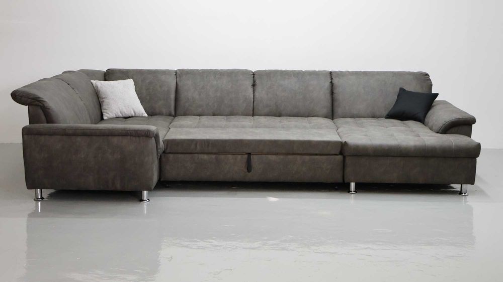 TŁP narożnik Wielkie niemieckie U funkcja spania rogówka sofa kanapa