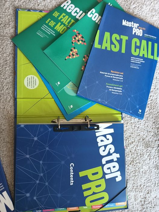 Master PRO Inglês Módulos 7/8/9 - Dossier do professor completo. NOVO*