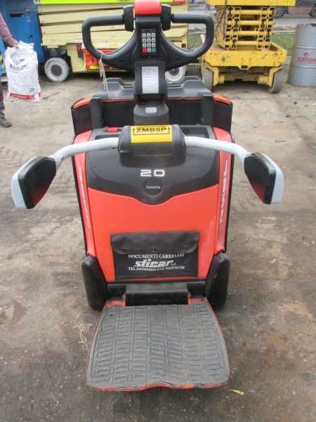 Wózek paleciak elektryczny Toyota 8PLL20 2000 kg yale