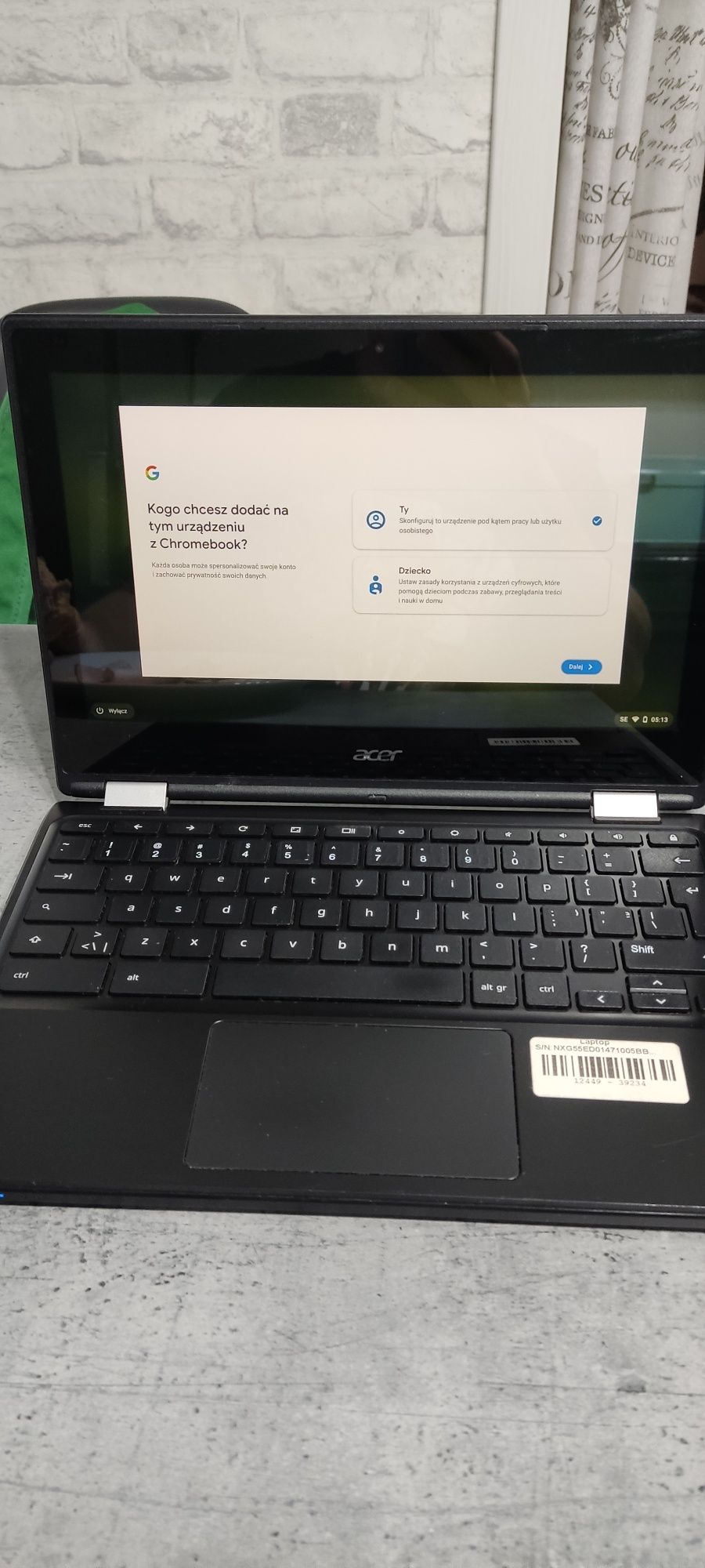 Acer Chromebook r 11 c738t c8ck
