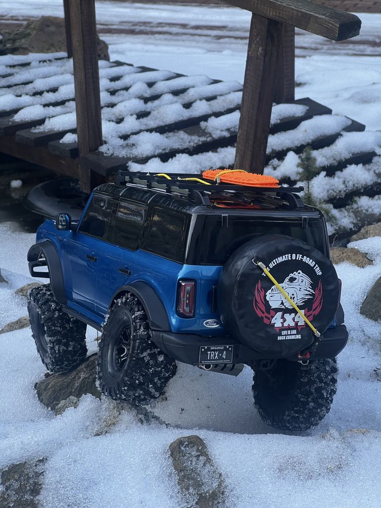 Model RC Traxxas Trx4 Bronco 2021 zestaw RTR trial scale crawler
