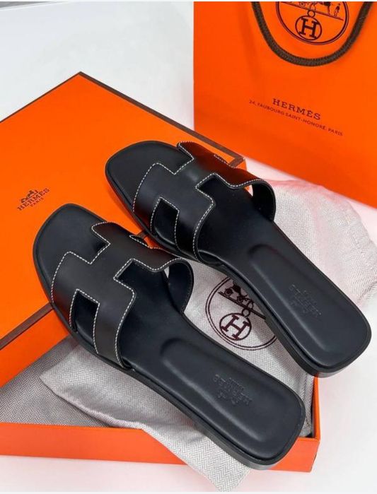 Klapki damskie Hermes