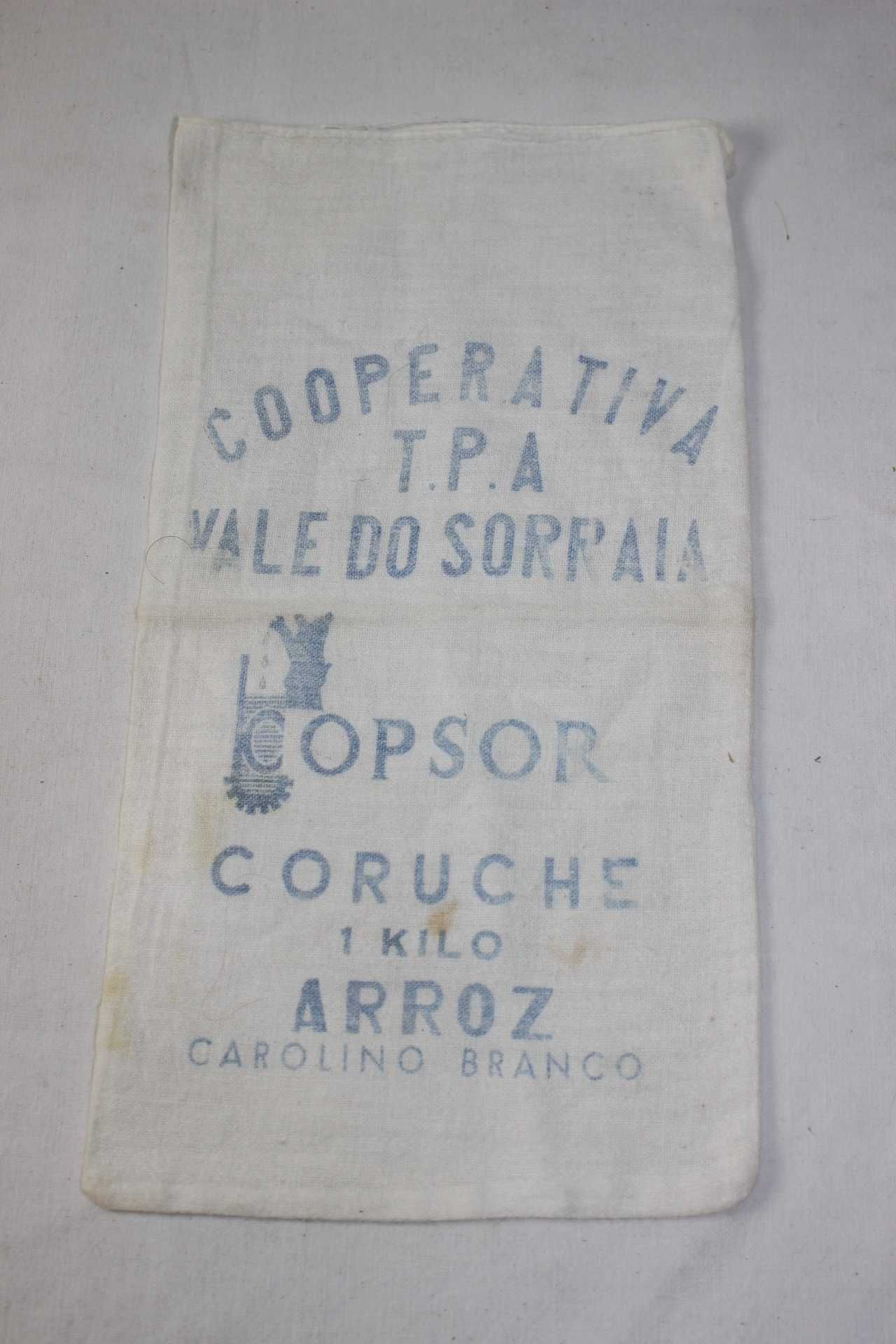 Antiga Saca de Arroz Carolino - 1 kg - Coruche - Copsor - Cooperativa