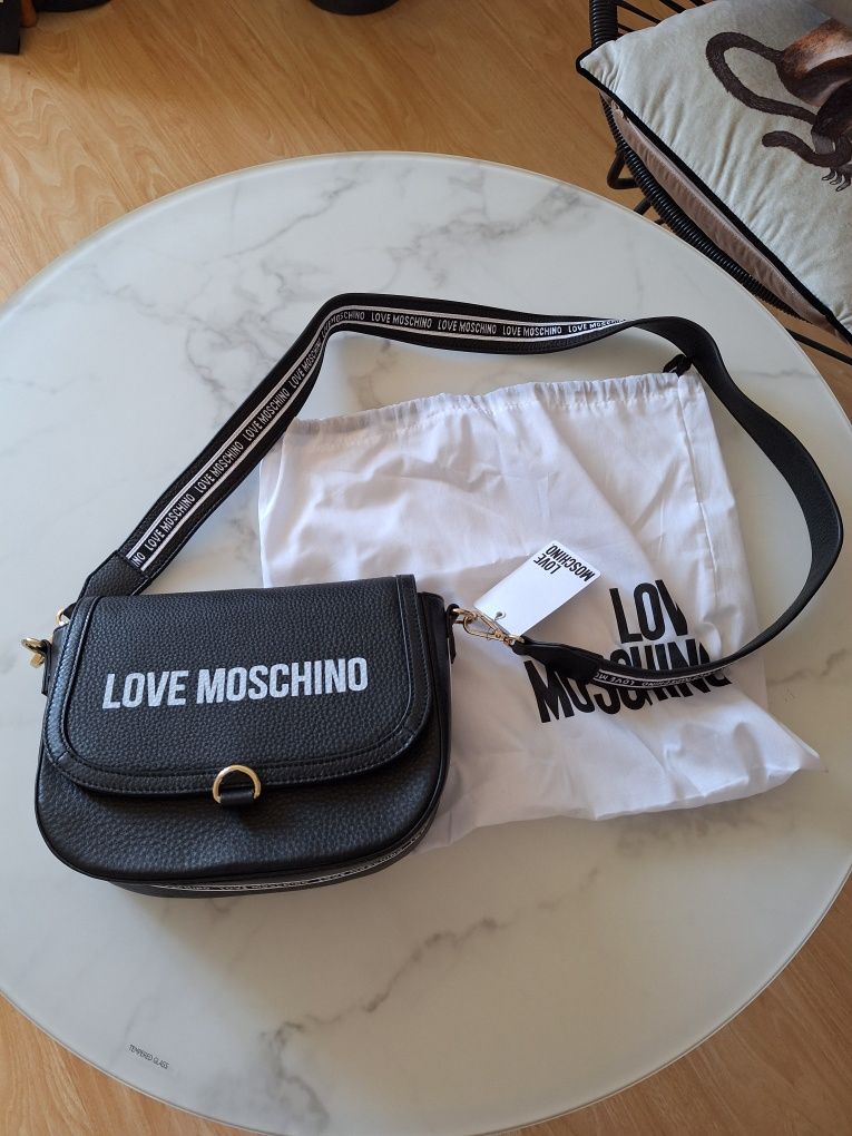 Nowa torebka skóra naturalna firmy Moschino