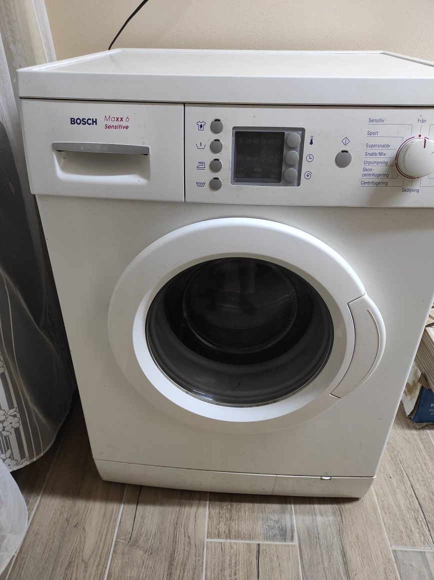 Bosch maxx 6 Sensitive пральна машинка