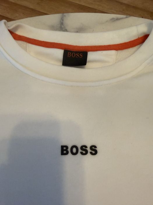 Biała bluza BOSS 3XL