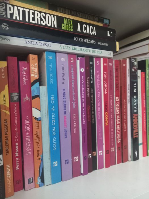 Livros de Melville, Aldous Duxley, Scott Fitzgerald, etc
