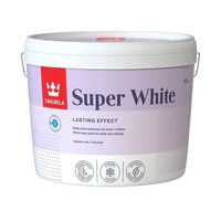 Farba TIKKURILA SUPER WHITE lateksowa biała 10 litrów