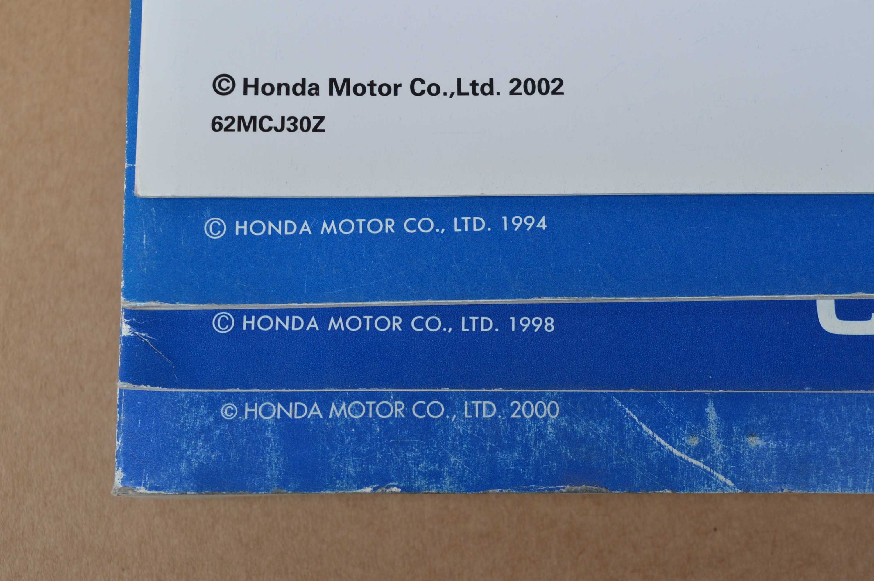 Honda CBR 900/929/954 rr SERWISÓWKA manual OEM