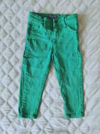 Spodnie jeansy zielone dla chłopca Reserved rozmiar 92
