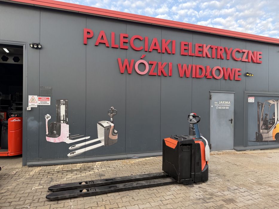 Paleciak elektryczny Toyota BT Lpe 2500 kg 2019 r widły 240 cm wózek