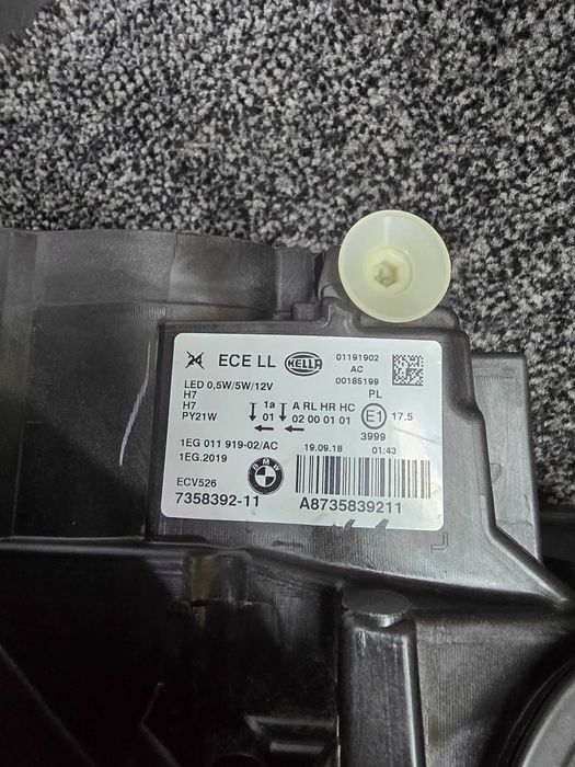 Farol Bmw Serie 1 F20 Lci Halogéneo Original