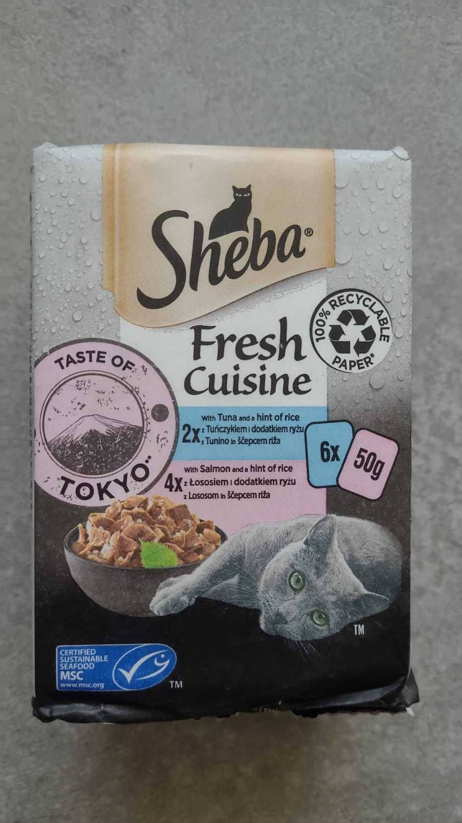 Sheba Fresh Cuisine saszetki dla kota 21 sztuk