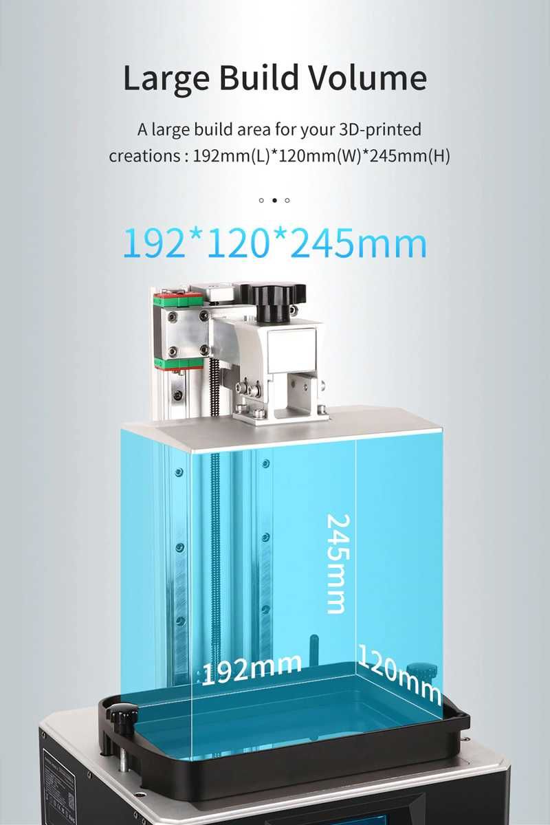 3д принтер Anycubic Photon X разрешение 4К Харьков