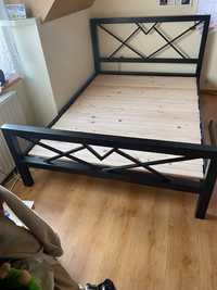 Łóżko metalowe (loft)