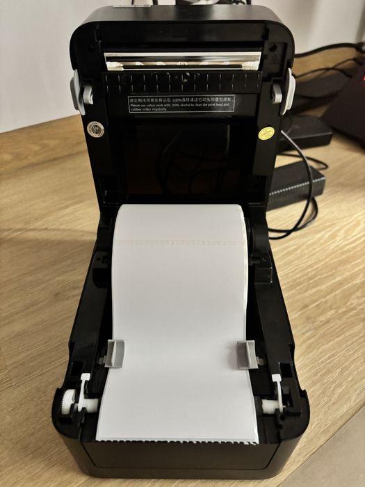 Drukarka etykiet Xprinter + 1000 etykiet – stan idealny, jak nowa