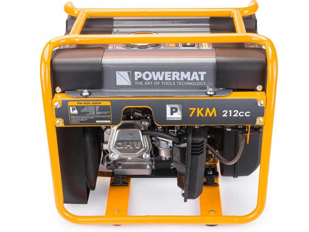 POWERMAT Agregat Prądotwórczy Generator Inwertorowy3500w PM-AGR-3500IM