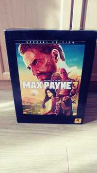 Gra MAX PAYNE 3 Special Edition. XBOX 360. Figurka.