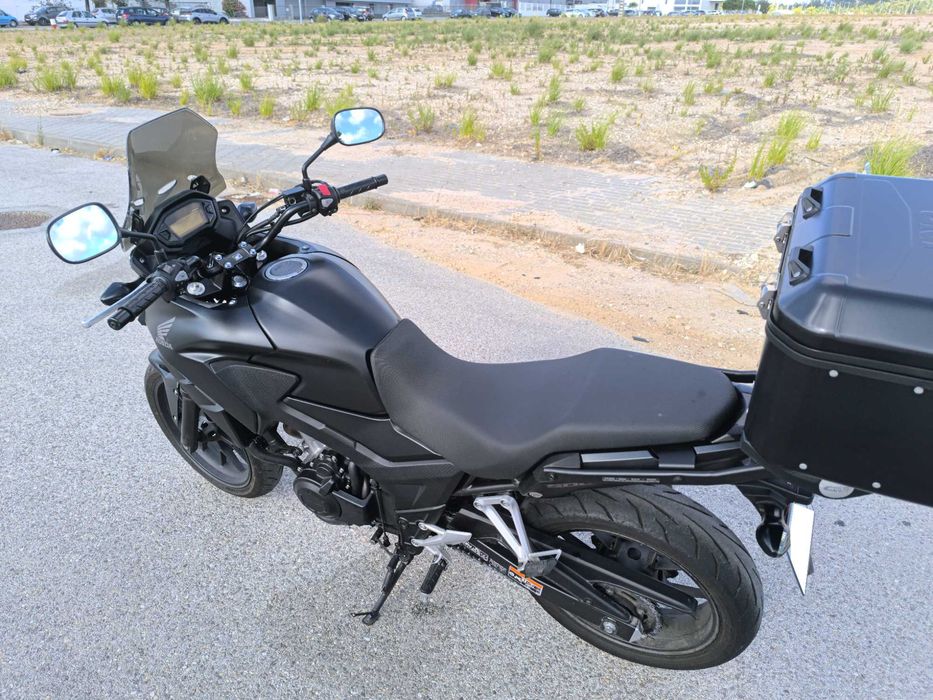 cb 500 x de 2017 preto mate